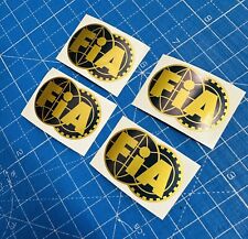 Fia stickers gold for sale  Shipping to Ireland