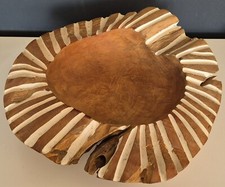 Große wunderschöne holzschal gebraucht kaufen  Eckernförde