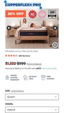 Brooklyn bedding copperflex for sale  Long Beach
