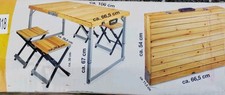 Living campingtisch stühlen gebraucht kaufen  Bad Köstritz