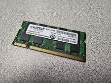 RAM RAM Sodimm 256x64 CT25664AC667.Y16F Crucial 2 GB DDR2 200 pines - USADA, usado segunda mano  Embacar hacia Argentina