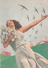 Cartolina pubblicitaria compre usato  Trieste