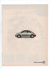 Volkswagen silver beetle for sale  USA