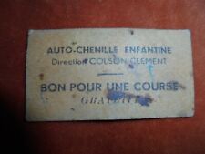 Auto chenille enfantine d'occasion  Bar-le-Duc