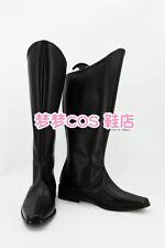 Usado, Cosplay Frozen 2 Sapatos Príncipe Hans Botas Perna Alta Botas Fantasia Halloween PU comprar usado  Enviando para Brazil