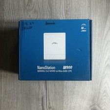Usado, Ubiquiti NanoStation Loco M900 900MHz 2X2 MIMO airMax 8dBi CPE caixa aberta comprar usado  Enviando para Brazil