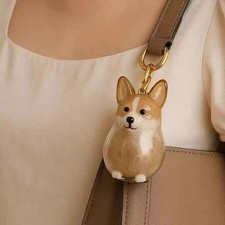2 peças chaveiro colecionador cabelo de cachorro charme caixa de armazenamento memorial, lembrança de cabelo de animal de estimação comprar usado  Enviando para Brazil