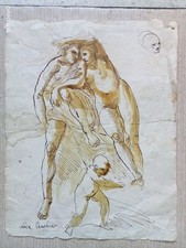 Dessin ancien couple d'occasion  Bressuire