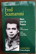 Fred scamaroni mort d'occasion  Caen