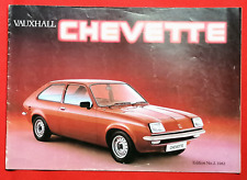 1982 vauxhall chevette for sale  BANGOR