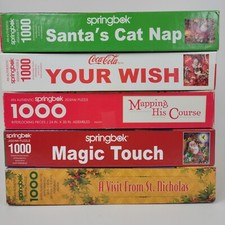 Springbok christmas jigsaw for sale  Elkhart Lake