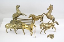 Vintage brass horse for sale  LEEDS