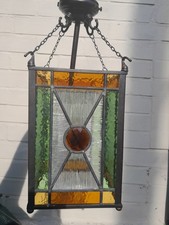 Pair decorative leaded for sale  WALLASEY
