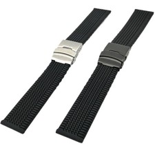 Pulseira inteligente esportiva impermeável pulseira de borracha de silicone 20 22 24 mm, usado comprar usado  Enviando para Brazil