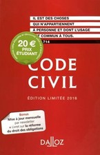 Code civil edition d'occasion  France