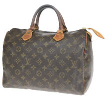 Bolsa de mão Louis Vuitton Speedy 30 viagem monograma couro marrom M41526 61YF875 comprar usado  Enviando para Brazil