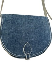 Zatchels denim satchel for sale  NEWPORT-ON-TAY