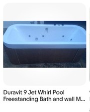 Duravit jet whirlpool for sale  NORTHAMPTON
