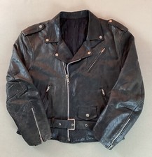 Vintage distressed leather for sale  ROYSTON