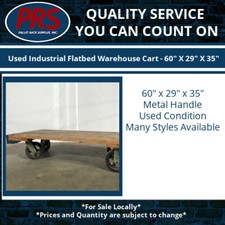 Used industrial flatbed for sale  Conyers