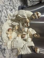 Nativity scene porcelain for sale  Hinton