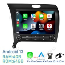 Rádio estéreo veicular Android 13.0 GPS navegação carplay para Kia Cerato K3 Forte 2013-2018 comprar usado  Enviando para Brazil