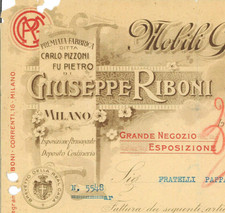 Fattura int. giuseppe usato  Mantova