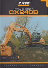 CASE Hydraulikbagger CX 240 B Hydraulic Excavator  2007 Prospekt Brochure comprar usado  Enviando para Brazil