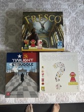3x Juegos de Mesa - Fresco, Twilight Struggle, Concepto todos completos segunda mano  Embacar hacia Mexico