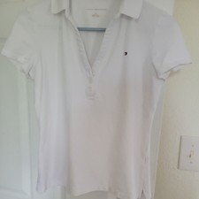 Camisa polo feminina Tommy Hilfiger, polo original ajuste clássico tamanho pequeno comprar usado  Enviando para Brazil