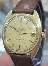RELÓGIO MASCULINO SUÍÇO OMEGA CONSTELLATION CAL.564 MOLDURA DE OURO MACIÇO 14K E MEDALHA comprar usado  Enviando para Brazil