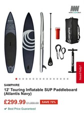 Samphire touring inflatable for sale  LONDON