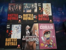 Mangas battle royale d'occasion  Conques-sur-Orbiel