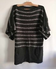 Pull noir acrylique d'occasion  Bourg-de-Thizy