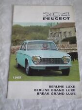 Brochure voiture berline d'occasion  Bais