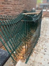 Large steel railings. for sale  MANCHESTER