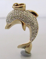 Gold diamond pendant for sale  LONDON
