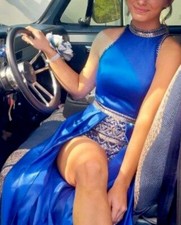 Royal blue prom for sale  Aberdeen