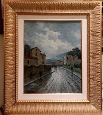 Dipinto olio leon usato  Napoli