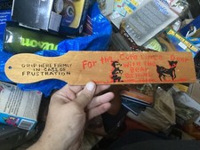 Antique paddle painted for sale  Gloversville