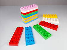 5x LEGO DUPLO Flachsteine 2x6 – Bunte Platten in gemischten Farben (gereinigt!), usado comprar usado  Enviando para Brazil