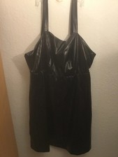 Schwarzes kleid wetlook gebraucht kaufen  Wilhelmshaven