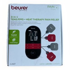 Beurer EM59 3 EM 1 TENS/EMS + terapia térmica alívio da dor, preto funciona  comprar usado  Enviando para Brazil