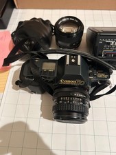 Zestaw aparatów analogowych Canon T70 +Canon FD 50mm f/1.2 na sprzedaż Zestaw aparatów analogowych Canon T70 +Canon FD 50mm f/1.2 na sprzedaż  PL