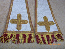 Vintage french embroidered for sale  ALSTON