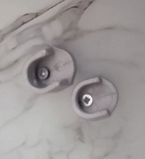 Pair grey wardrobe for sale  UK
