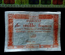 1000 francs 1795 d'occasion 1000 francs 1795 d'occasion Caen