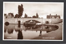 Postcard abingdon thames for sale  POOLE