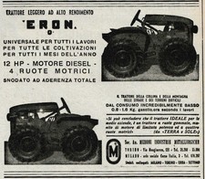 Pubblicita 1952 trattore usato  Biella