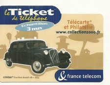 Rare carte telephonique d'occasion  Clermont-Ferrand-